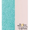 les Georgettes leer 25mm nude/metalic turquoise - 55881 les Georgettes leer 25mm nude/metalic turquoise - 55881