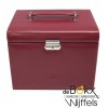 sieraden koffer windrose rood 5 etages merino groot 8036960 - 56407 sieraden koffer windrose rood 5 etages merino groot 8036960 - 56407