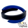 Armband Clic zwart blauw met magneet sluiting - 57700 Armband Clic zwart blauw met magneet sluiting - 57700