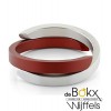 Armband rood met magneet sluiting A1Rmat - 56504 Armband rood met magneet sluiting A1Rmat - 56504