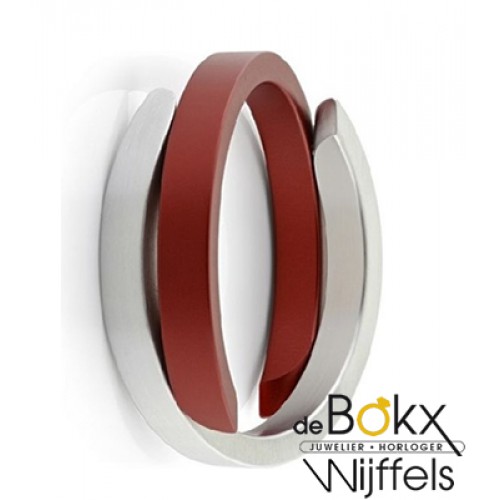 Armband rood met magneet sluiting A1Rmat - 56504 Armband rood met magneet sluiting A1Rmat - 56504