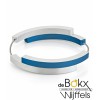 Clic by suzanne armband A32B Blauw met vier bogen met dubbele magneetsluitingen - 56287 Clic by suzanne armband A32B Blauw met vier bogen met dubbele magneetsluitingen - 56287