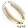 Clic by suzanne armband A32G goud kleur met vier bogen met dubbele magneetsluitingen - 56281 Clic by suzanne armband A32G goud kleur met vier bogen met dubbele magneetsluitingen - 56281