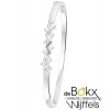 Armband bangel zilver met zirkonia - 50919 Armband bangel zilver met zirkonia - 50919
