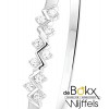 Armband bangel zilver met zirkonia - 50919 Armband bangel zilver met zirkonia - 50919