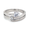 zilveren fantasie ring met zirkonia maat 49 - 51048 zilveren fantasie ring met zirkonia maat 49 - 51048