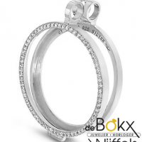 My iMenso Medaillon zilver met zirkonia 33-0070 - 50145 My iMenso Medaillon zilver met zirkonia 33-0070 - 50145