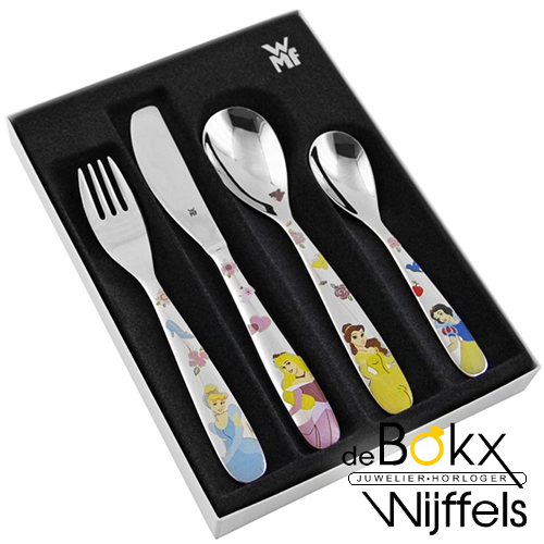 kinderbestek WMF princess kleur 4delig - 50640 kinderbestek WMF princess kleur 4delig - 50640