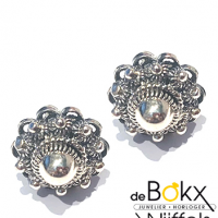 Zeeuwse oorknoppen 10mm zilver - 50802