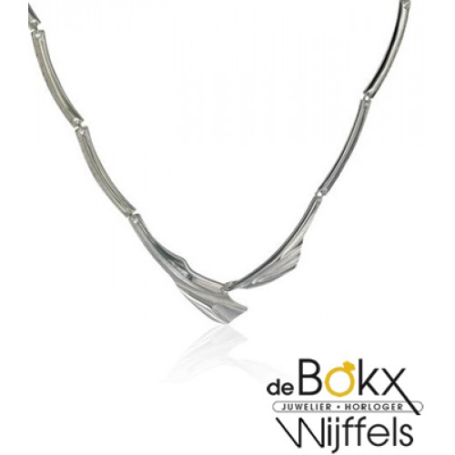 Lapponia juwelry collier Duet zilver - 50686