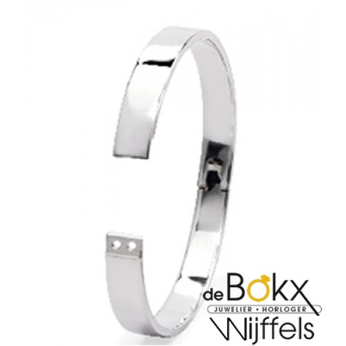 Armband Bangels zilver 6mm - 51128 Armband Bangels zilver 6mm - 51128