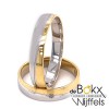 Bicolor gouden trouwringen van Angeli Di Bosca model: 673 - 51252 Bicolor gouden trouwringen van Angeli Di Bosca model: 673 - 51252