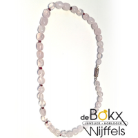 Rozenkwarts kralenketting - 51345 Rozenkwarts kralenketting - 51345