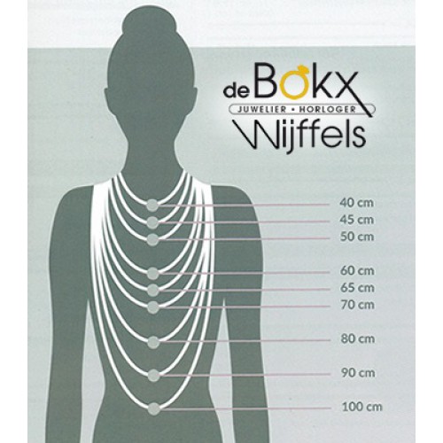 Agaat kralen ketting met zoetwaterparel - 51359 Agaat kralen ketting met zoetwaterparel - 51359