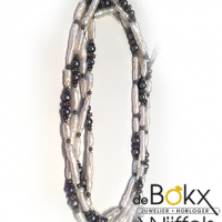 Unieke parel ketting die lang en kort gedragen kan worden - 51362 Unieke parel ketting die lang en kort gedragen kan worden - 51362