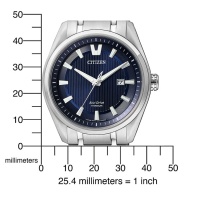 horloge citizen AW1240-57L titanium een ideaal werk horloge - 51401 horloge citizen AW1240-57L titanium een ideaal werk horloge - 51401