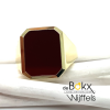 Herenring maat 59 / 19 met carneool bruin - 51456 Herenring maat 59 / 19 met carneool bruin - 51456