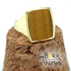 herenring goud met een tijgeroog maat 62 / 20 - 51457 herenring goud met een tijgeroog maat 62 / 20 - 51457