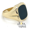 heren ring goud met een jaspes steen maat 62/19.75 - 51463 heren ring goud met een jaspes steen maat 62/19.75 - 51463