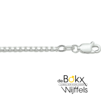 ketting zilver venetiaans vlak 80cm 1.7mm - 51389 ketting zilver venetiaans vlak 80cm 1.7mm - 51389