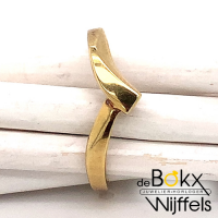 Geel gouden ring maat57 - 51536 Geel gouden ring maat57 - 51536