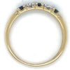 Ring goud saffier en diamant maat 52 - 51586 Ring goud saffier en diamant maat 52 - 51586