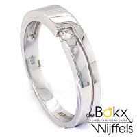 witgouden diamant ring maat 55 - 51624 witgouden diamant ring maat 55 - 51624