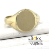 kleine gouden zegel ring maat 50 - 51746 kleine gouden zegel ring maat 50 - 51746