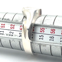 Robuster ring in zilver van lapponia pluto maat 55 - 51846