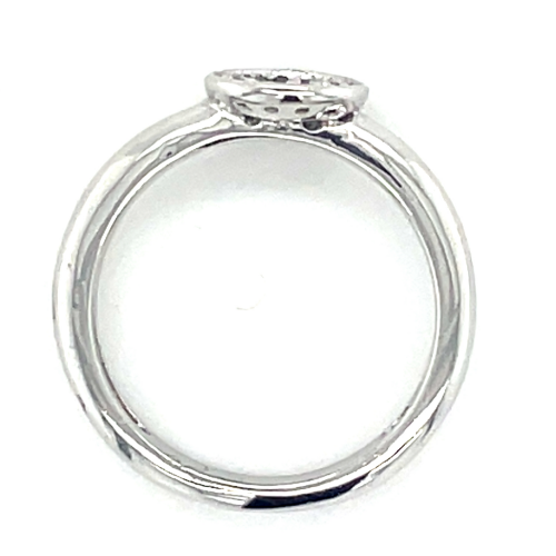 smalle ring in zilver met zirkonia steentjes in een cirkel maat 46 - 51852 smalle ring in zilver met zirkonia steentjes in een cirkel maat 46 - 51852
