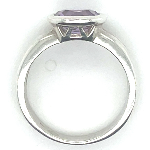 zikveren ring maat 54 met een paarse zirkonia - 51883 zikveren ring maat 54 met een paarse zirkonia - 51883