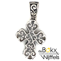 Opengewerkt kruis zilver - 51995 Opengewerkt kruis zilver - 51995