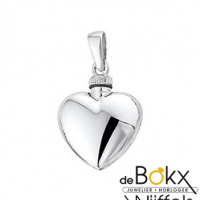 zilveren ashanger hartje (urn hanger) - 52000 zilveren ashanger hartje (urn hanger) - 52000