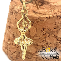 gouden balletdanseres hanger - 52158 gouden balletdanseres hanger - 52158