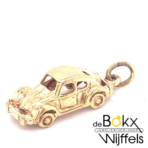 Gouden volkswagen kever auto hanger - 52159