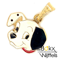 gouden hanger van de 101 dalmatiers Disney 18 karaat - 52194 gouden hanger van de 101 dalmatiers Disney 18 karaat - 52194