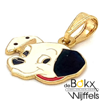 gouden hanger van de 101 dalmatiers Disney 18 karaat - 52194 gouden hanger van de 101 dalmatiers Disney 18 karaat - 52194