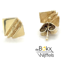Oorsieraad goud klein van de finish collectie - 52246 Oorsieraad goud klein van de finish collectie - 52246