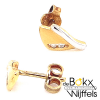 Oorknoppen goud met diamant - 52251 Oorknoppen goud met diamant - 52251