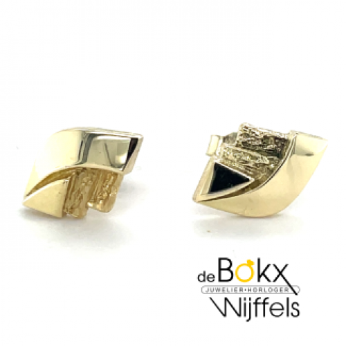 Gouden oorknoppen van de collectie Finish - 52247 Gouden oorknoppen van de collectie Finish - 52247