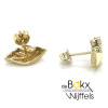 Gouden oorknoppen van de collectie Finish - 52247 Gouden oorknoppen van de collectie Finish - 52247