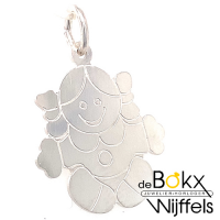 meisjes baby hanger zilver - 52360 meisjes baby hanger zilver - 52360