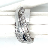 Zilveren ring met veel stenen maat 54 - 52892 Zilveren ring met veel stenen maat 54 - 52892