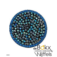 My imenso “blauwe raket” fantasy insigne met kristal elementen - 52987