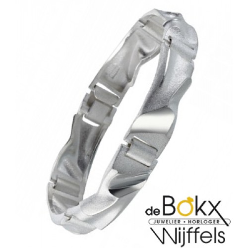Reef armband van Lapponia juwelry in zilver - 54321
