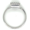 Zilver gerhodineerd ring met zikonia maat 54 - 54372