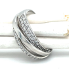 Zilver ring gerhodineerd met zirkonia maat 56 - 54375 Zilver ring gerhodineerd met zirkonia maat 56 - 54375