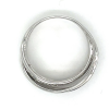 Zilver ring gerhodineerd met zirkonia maat 56 - 54375 Zilver ring gerhodineerd met zirkonia maat 56 - 54375