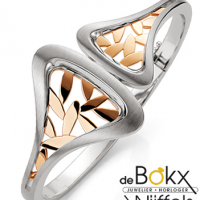 Bangel armband Breuning zilver & rozÚ - 54410 Bangel armband Breuning zilver & rozÚ - 54410