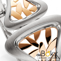 Bangel armband Breuning zilver & rozÚ - 54410 Bangel armband Breuning zilver & rozÚ - 54410